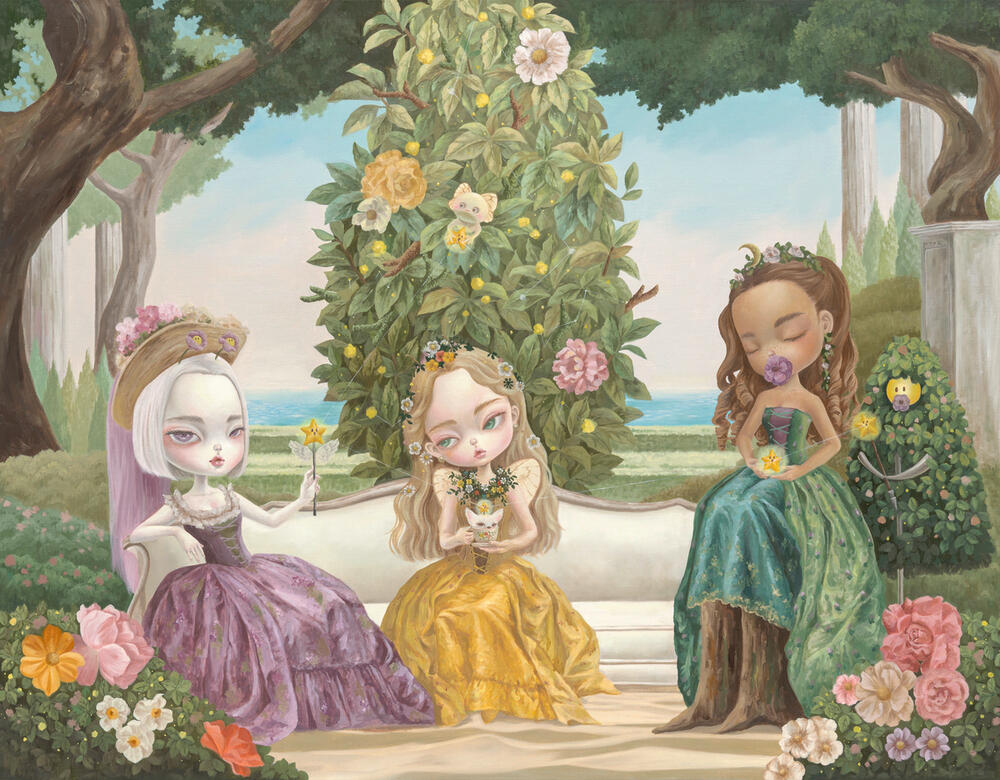 When Our Hearts Were Warm but Our Gazes Were Not, 같은 마음의 온도였더라도 같은 곳을 바라보지 않았다, oil on canvas,116.8 × 91.0 cm, 2025